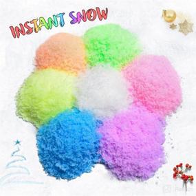 img 2 attached to ❄️ 10 Pack - Instant Snow (Tm) Powder; 40 Cups of Fluffy Snow Made Instantly. Model: