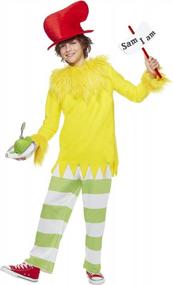 img 4 attached to Kids Sam I Am Dr. Seuss Costume By Spirit Halloween - Officially Licensed