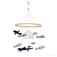 ☁️ baby crib mobile airplanes and cloud nursery decoration for boys - sorrel and fern (seo version) логотип