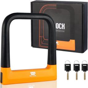 img 4 attached to Secure Your Bike: Heavy Duty ICOCOPRO U Lock With 3 Keys For High Security Protection