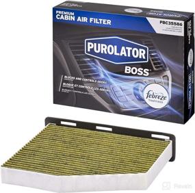 img 4 attached to 🚗 Enhance In-Car Air Quality with PurolatorBOSS Premium Cabin Air Filter + Febreze Freshness for VW and Audi