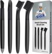 efficient grout cleaning brush set by mr.siga, detail cleaning tools for tiles, sinks, and drains, ideal grout brush set for precise edge and crevice cleaning logo