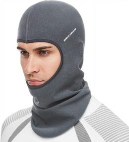 img 4 attached to Stay Warm And Comfortable With QINGLONGLIN'S Winter Balaclava Ski Mask For Men