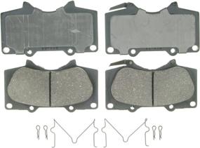 img 4 attached to 🔥 Wagner QuickStop ZD976 Ceramic Disc Brake Pad Set: Superior Performance and Durability