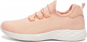 img 3 attached to 👟 Women's Lightweight Fashion Sneakers - Slip-on Running Athletic Shoes for Walking, Sports Gym - Luffymomo