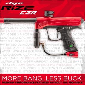 img 2 attached to Maddog Dye Rize CZR Paintball Gun Marker Advanced HPA Paintball Gun Accessory Package