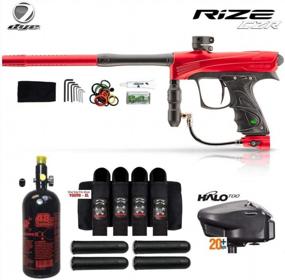 img 4 attached to Maddog Dye Rize CZR Paintball Gun Marker Advanced HPA Paintball Gun Accessory Package
