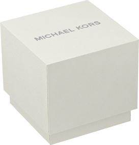 img 1 attached to Часы Michael Kors Womens Quartz из нержавеющей стали с покрытием