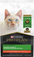 🐱 purina pro plan salmon & rice dry and wet cat food for hairball control in indoor cats (packaging variation possible) logo