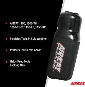 img 2 attached to Upgrade Your AIRCAT With A Sleek Black Boot: Compatible With 1150 And 1000-TH Models