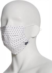 img 2 attached to Pleated Woven Fabric Face Masks By Original Penguin - Reusable And Stylish