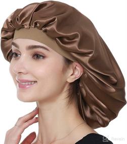 img 1 attached to 🧢 Enhanced Comfort and Protection: Jumbo Bonnet Natural Braids Stocking