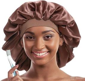 img 3 attached to 🧢 Enhanced Comfort and Protection: Jumbo Bonnet Natural Braids Stocking