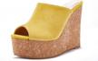stylish and comfy: laicigo's wedge platform sandals for trendy summer fashion logo
