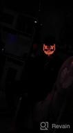 img 1 attached to Get Your Party Started With AnanBros Scary LED Halloween Mask - Perfect For Masquerade, Cosplay And More! Shop Now For Men, Women And Kids review by Jeff Swan
