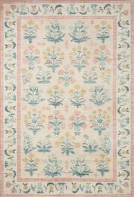 img 3 attached to Blush Eden Accent Rug By Rifle Paper Co. X Loloi - 2'0" X 5'0" - Collection EDE-01