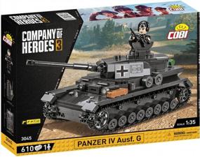 img 3 attached to Испытайте реалистичные боевые действия с COBI Company Of Heroes 3 Panzer IV Ausf. Г.Танк