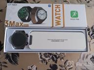 img 1 attached to ⌚ Smartwatch DT3 MAX Ultra / SMARTWATCH 7 Series / Round Men's Smartwatch / Men's Wrist Watches / Silver / RESTEREO review by Ha Joon ᠌