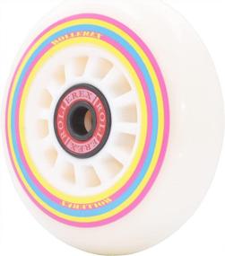 img 2 attached to Lollipop Rollerex Boardwalk Inline Skate Wheels (Set Of 2 With Bearings, Spacers, And Washers) - Available In Multiple Sizes For Improved SEO