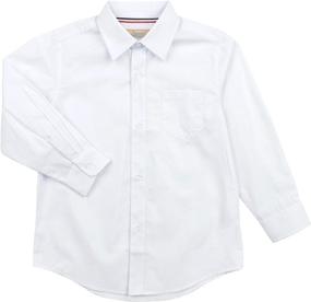 img 1 attached to Leveret Toddler Sleeve Uniform Cotton Boys' Clothing ~ Tops, Tees & Shirts