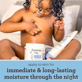 img 2 attached to Aveeno Baby Eczema Therapy Nighttime Moisturizing Balm: Soothing Relief for Dry & Itchy Skin, Travel-Friendly 1 oz Size