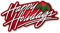 magnet america happy holidays bumper логотип