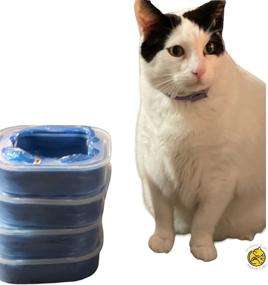 img 1 attached to 2-Pack Lightly Scented Cat Litter Refills - Compatible with Litter Genie and Pet Genie Pail - Ideal for Indoor Cats