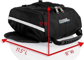 img 3 attached to Chase Harper USA 1700M Black Mini Aeropac Tank Bag - 7 Liters with Magnetic Attachment