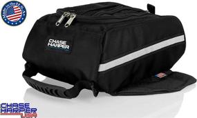 img 2 attached to Chase Harper USA 1700M Black Mini Aeropac Tank Bag - 7 Liters with Magnetic Attachment