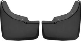 img 4 attached to 🚗 Husky Liners Mud Guards - Dually Rear Mud Guards (Black, 57871) for 2015-2019 Chevrolet Silverado/GMC Sierra 3500 HD with Dual Rear Wheels - Set of 2 Pieces