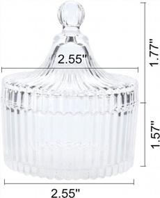 img 2 attached to Hossian Glass Candlestick: Effortlessly Enhance Your Home Decor & Celebrations