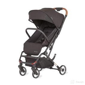img 3 attached to Evolur Urban Nimble Stroller in Sleek Black: A Stylish and Practical Choice (465-BLK)