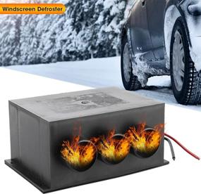 img 1 attached to Efficient 12V 600W Car Heater: Portable Winter Heating Warmer for Windshield Defrosting & Fog Removal