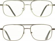 мультифокальные прогрессивные очки для игр и чтения для мужчин и женщин — 3 увеличения в 1 линзе, без линий, prosport логотип