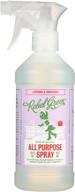 🌿 lavender-scented rebel green spray: versatile all purpose cleaner, 16 oz! logo