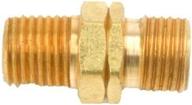 male pipe thread to left hand male thread fitting - compatible with mr. heater logo