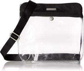 img 4 attached to Clear Pocket Compliant Crossbody Handbags & Wallets by Baggallini via Crossbody Bags