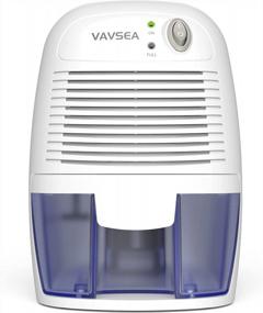 img 4 attached to 🌧️ VAVSEA Small Electric Dehumidifier for High Humidity - 1200 Cubic Feet (215 sq ft), Portable Mini Dehumidifier for Home, Bathroom, Bedroom, Kitchen, Basements, Wardrobe Closet, Office, RV… Quiet Operation