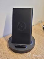 img 2 attached to Wireless Charger Xiaomi Mi 20W Wireless Charging Stand, Black review by Agata Swornowska-Kur ᠌