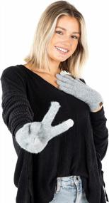 img 1 attached to Stay Warm & Stylish With Funky Junque Winter Touchscreen Gloves!