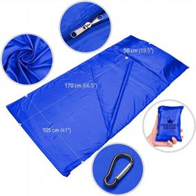 img 2 attached to The Friendly Swede Travel Sleeping Bag Liner - Lightweight And Compact Adult Sleep Sack For Camping And Hotels