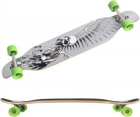 img 3 attached to Ride In Style With PetGirl'S 42-Inch Drop Down Complete Longboard For All Levels And Styles