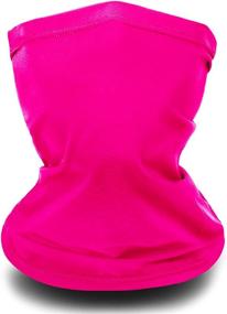 img 2 attached to Cooling Bandana Protection Balaclava Headband Girls' Accessories : Cold Weather