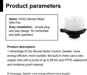 img 2 attached to Blower 2010 2013 Replaces 971132K000 97113 2K000