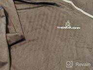 img 1 attached to Thermajohn Men'S Long Sleeve Compression Shirt: Cool Dry Baselayer For Running & Workout! review by Chad Gue