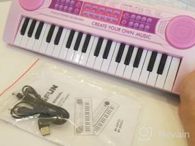 img 5 attached to 37 Key Kids Piano Keyboard With Microphone - Perfect For 3-8 Year Olds! | APerfectLife
