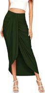👗 chic casual asymmetrical elastic skirts for women by shein logo