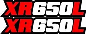 img 4 attached to 🏍️ XR650L Swingarm Stickers - MX Dirtbike Decals Graphics for XR650/XR 650/650L