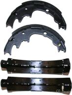 monroe bx704 bonded brake shoe logo