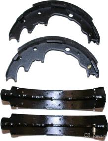 img 1 attached to Monroe BX704 Bonded Brake Shoe